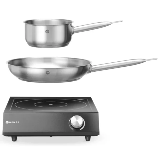 Indukcijski komplet 3500W s loncem i tavom